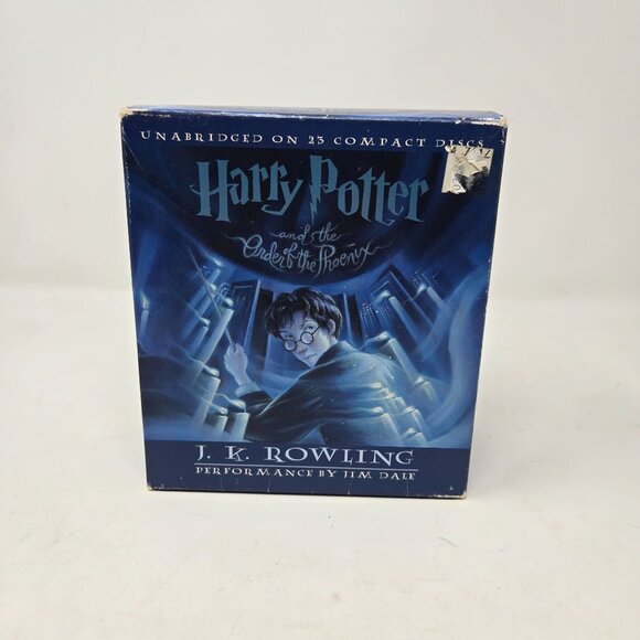 Harry Potter And The Order Of The Phoenix Audiobook 23-Disc Set Unabridged By J. - Picture 1 of 6